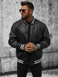 Pánská Bunda Černá OZONEE O/3A172