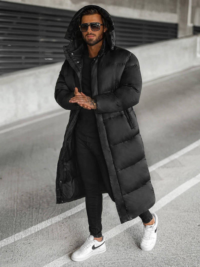 Pánská Bunda Černá OZONEE O/M3202Z