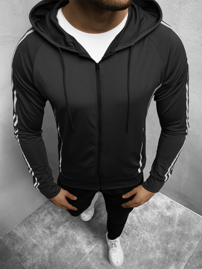 Pánská Bunda Černá OZONEE JS/M10305