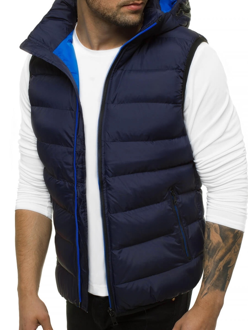 Pánská Vesta Námořnická Modřá OZONEE N/6505