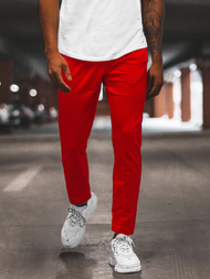 Pánské Tepláky Červené B/18203022Z