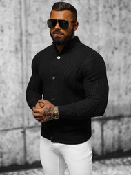 Pánský Svetr Černý OZONEE NB/MM6020/4