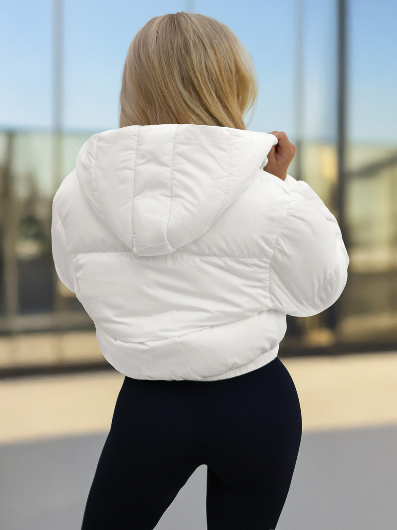 Dámská Bunda Bílá OZONEE JS/5M3260/281Z