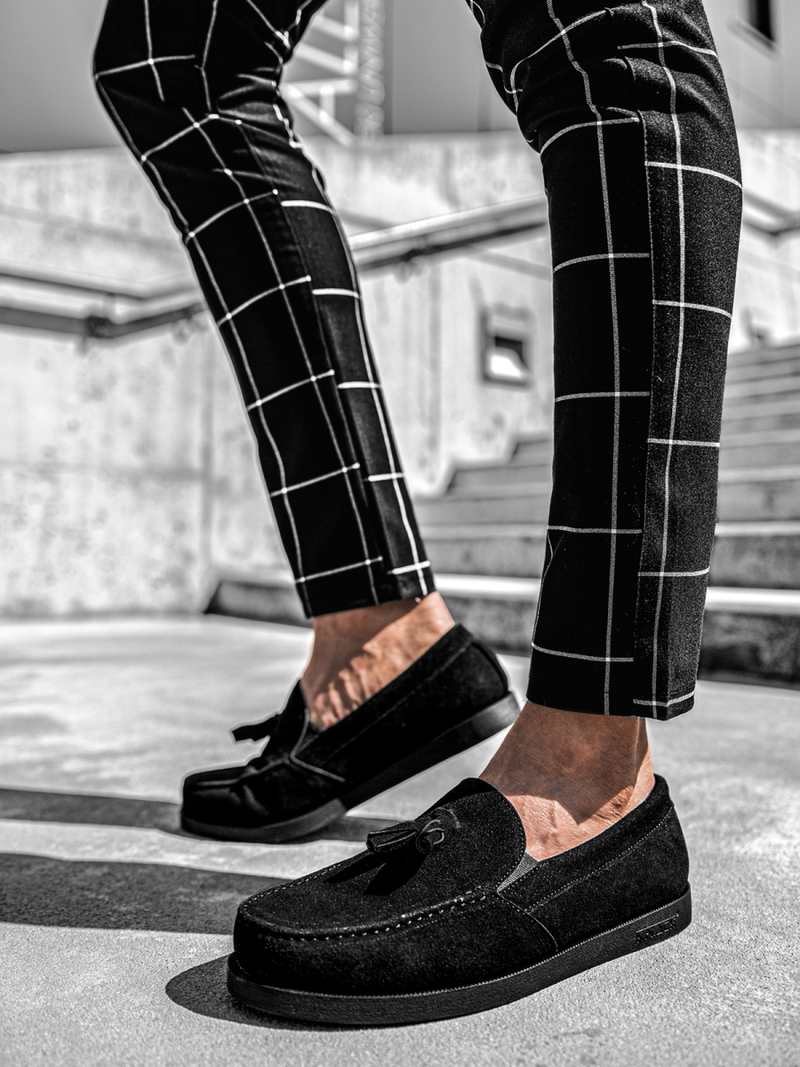 Pánské Boty Slip-On Černé O/KN07