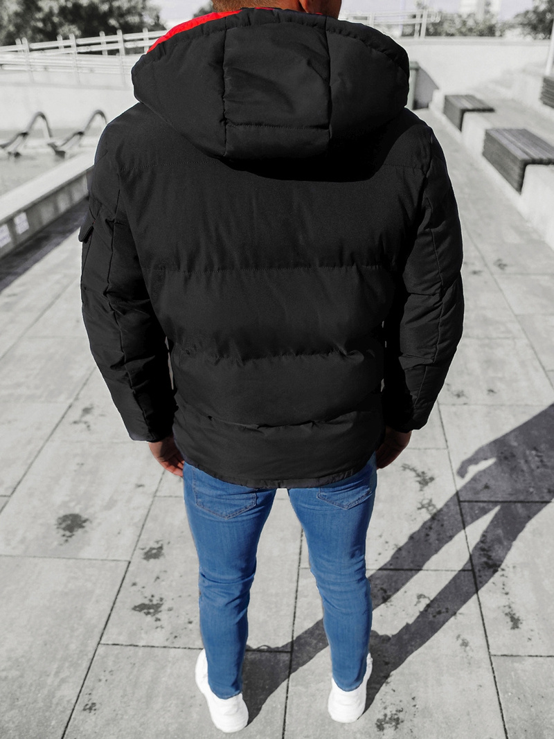 Pánská zimní bunda Černá OZONEE JB/JP1163/6Z