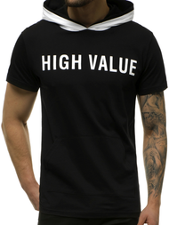 Pánské Tričko Černé OZONEE MAD/3076