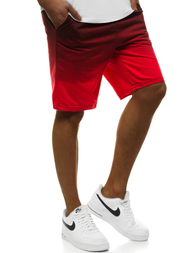 Pánské kraťasy Červené OZONEE JS/KK300123/20