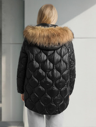 Dámská Bunda Černá OZONEE O/5M3226/392Z