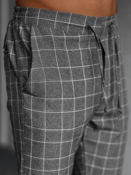 Pánské Chino Kalhoty Grafitové OZONEE DJ/2305/22