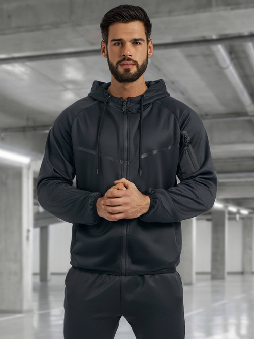 Pánská Tepláková Souprava Námořnická Modrá OZONEE JS/8C1966/25