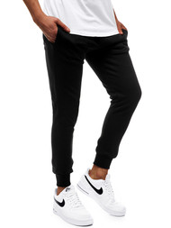 Pánské Tepláky Černobílé G/11129