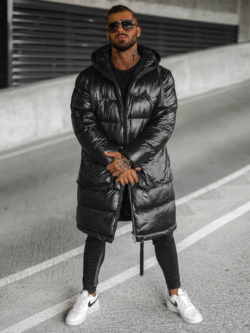 Pánská bunda černá OZONEE O/M3205Z