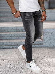 Pánské Džíny Černé OZONEE NB/MP0091N