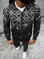 Pánská Mikina Černá OZONEE JS/B8122