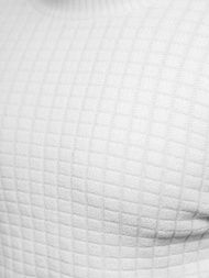 Pánský Svetr Bílé OZONEE O/ZZ190157