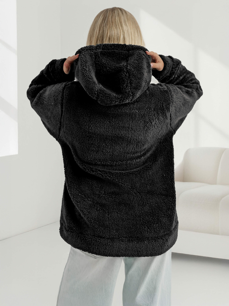 Dámská Mikina Černá OZONEE JS/HH192/3