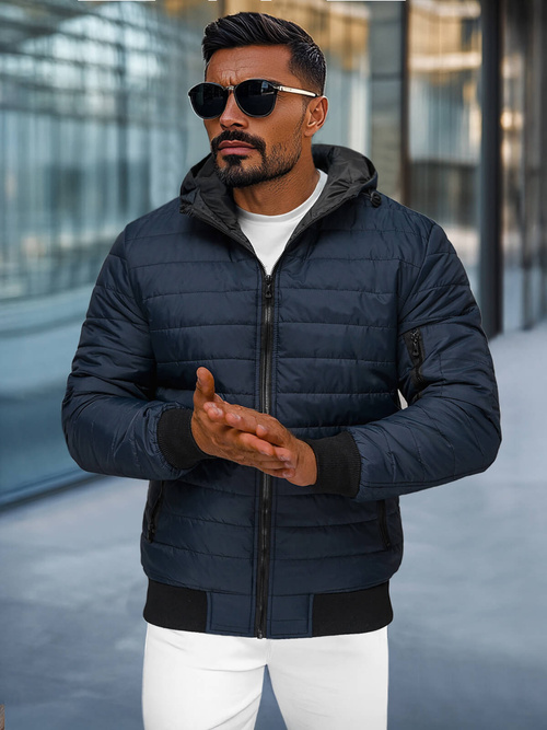 Pánská Bunda Námořnická Modřá OZONEE JS/MY13Z