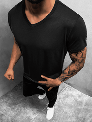 Pánské Tričko Černé OZONEE JS/712007