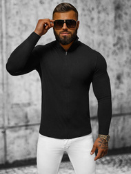 Pánský Svetr Černý OZONEE NB/MM6004/4Z