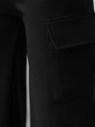 Dámské Kalhoty Černé OZONEE JS/92K515/3