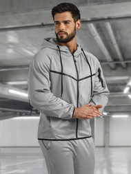 Pánská Tepláková Souprava Šedá OZONEE JS/8C1966/2