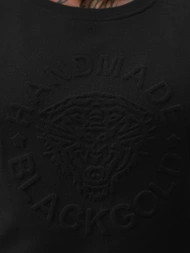 Pánská Mikina Černá OZONEE NB/MF2004