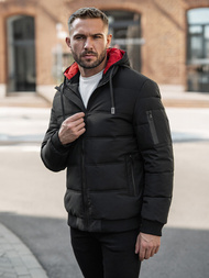 Pánská Bunda Černá OZONEE JS/31M5003Z