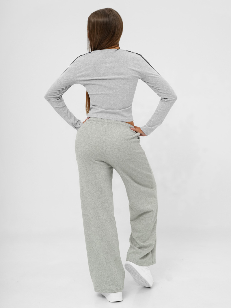 Dámská dvoudílná tepláková souprava šedá OZONEE JS/M60815AB