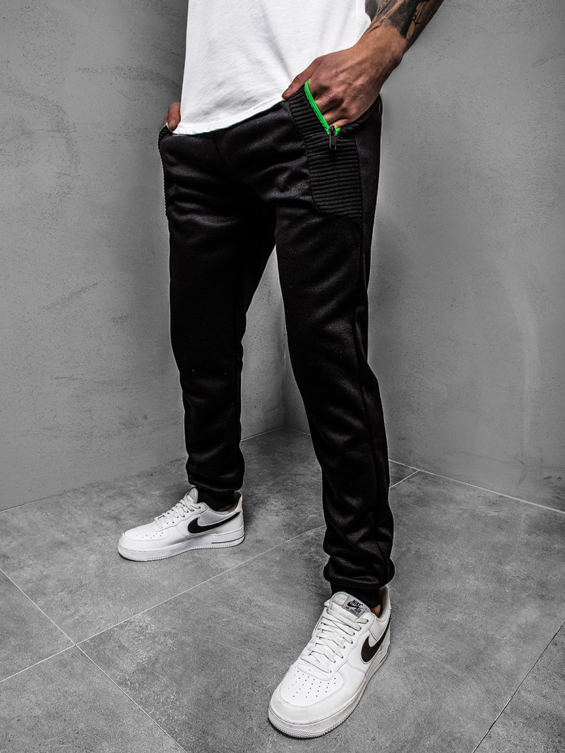 Pánské Tepláky Černé OZONEE JS/JZ11020Z