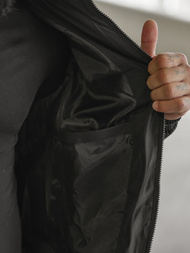 Pánská Zimní Bunda Černá OZONEE JS/31M5031/392Z