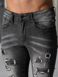 Pánské Džíny Černé OZONEE NB/MP0152NZ