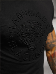 Pánské Tričko Černé OZONEE NB/MT3056Z