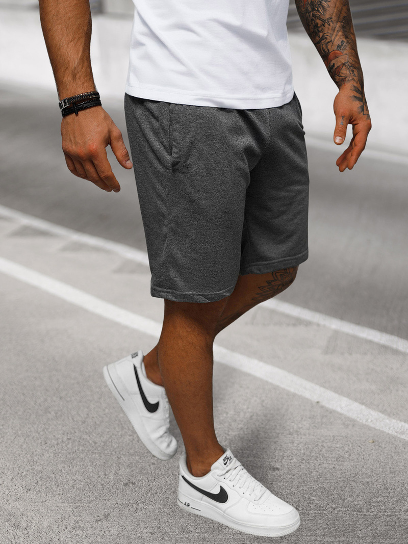 Pánské Kraťasy Grafitové OZONEE JS/8K100/5Z