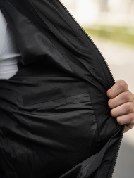 Pánská Bunda Černá OZONEE JS/31M5003Z