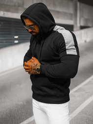 Pánská Mikina Černá OZONEE JS/8B1311/3