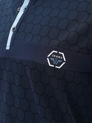 Pánské Polo Tričko Námořnická Modřá OZONEE O/QQ922