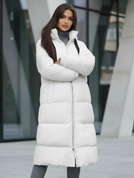 Dámská Bunda Bílá OZONEE JS/5M3163/281Z