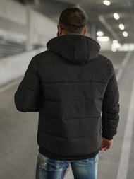 Pánská Bunda Černá OZONEE JS/31M5003Z