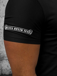 Pánské Tričko Černé OZONEE NB/MT3044