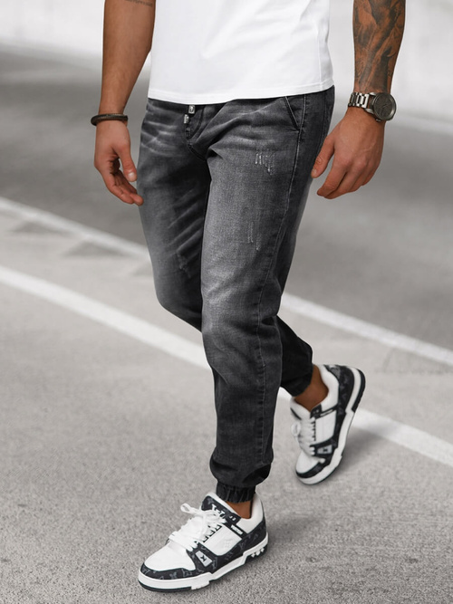 Pánské Džíny Jogger Černé OZONEE NB/MP0135N