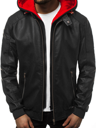 Pánská Bunda Černo-Červená OZONEE N/6132