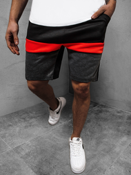 Pánské Krátké Kalhoty Černé OZONEE JS/81017Z