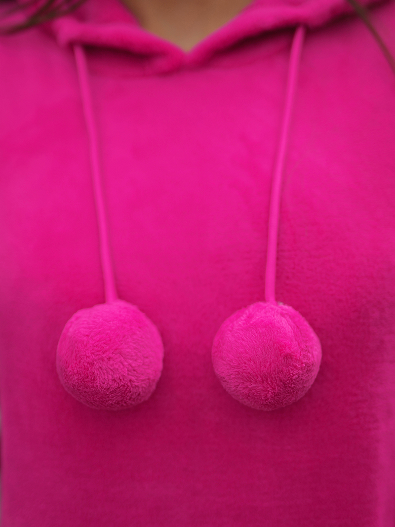 Dámská Mikina Růžová OZONEE JS/HH033/51Z