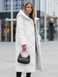 Dámská Bunda Bílá OZONEE JS/5M3173/281Z