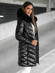 Dámská bunda černá OZONEE JS/16M9100/392Z