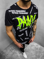 Pánské Tričko Černé OZONEE JS/KS1998Z