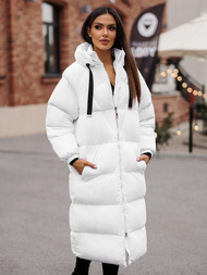 Dámská Bunda Bílá OZONEE JS/5M3163/281Z