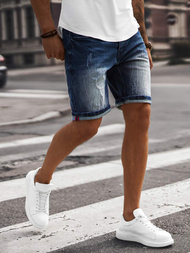 Pánské Džínové Kraťasy Modré OZONEE NB/MP0044BZ