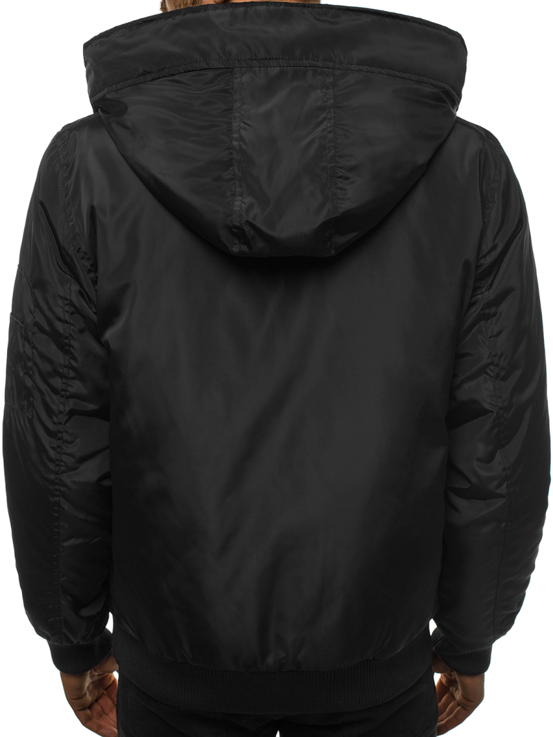 Pánská Bunda Černá OZONEE JS/2019005