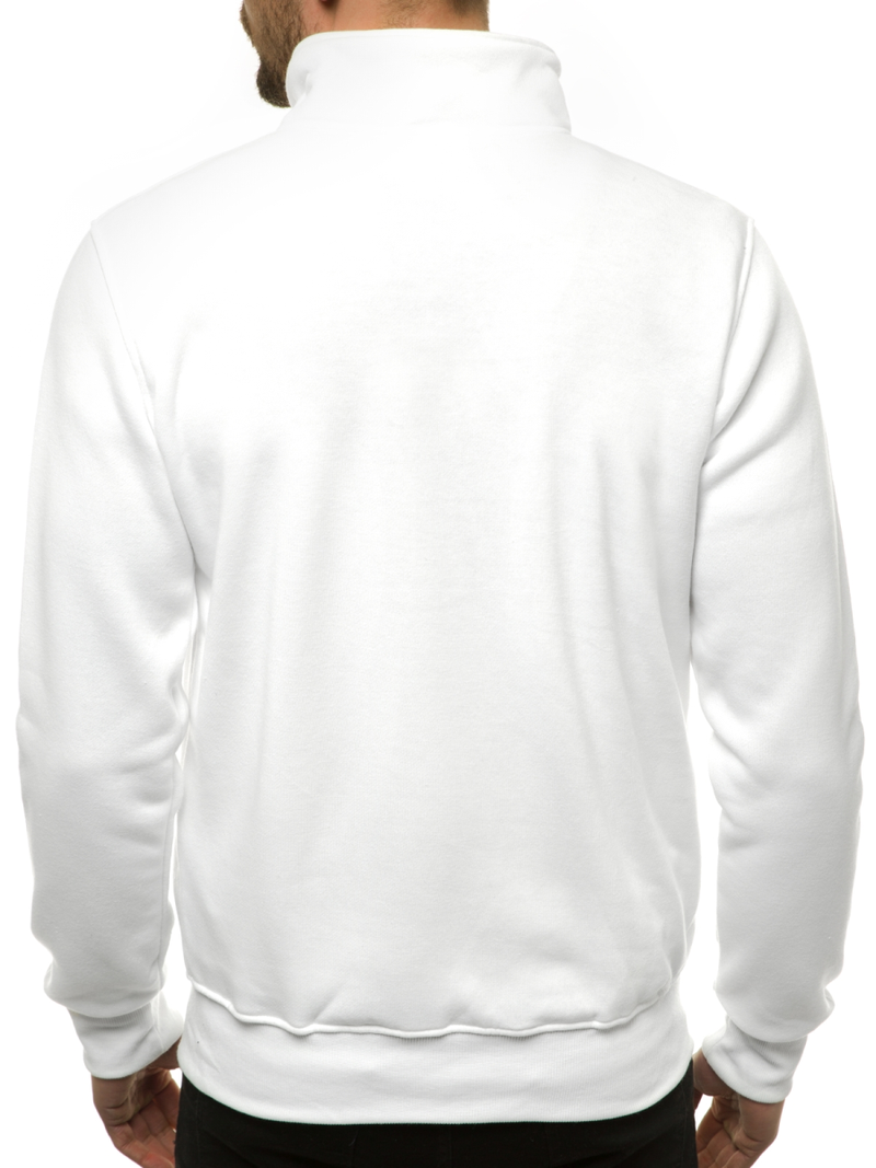 Pánská Mikina Bílá OZONEE JS/2002